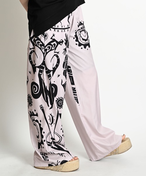 MARAI(マーライ)の「ワイドパンツ メンズ レディース ワイド パンツ 柄 総柄(その他パンツ・レディース・A/B/C/D・FREE)」の21枚目の写真