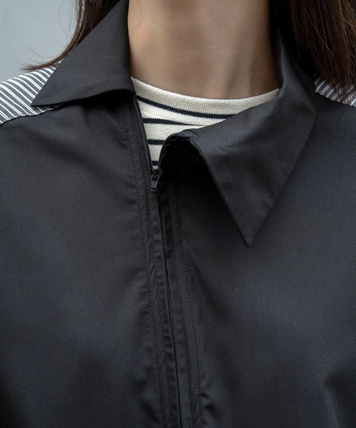 Nora Lily(ノラリリー)の「【Nora Lily】Docking Bi-Collar Shirt(UNISEX)(シャツ/ブラウス・メンズ・ネイビー/ブラック/グレー・FREE)」の13枚目の写真
