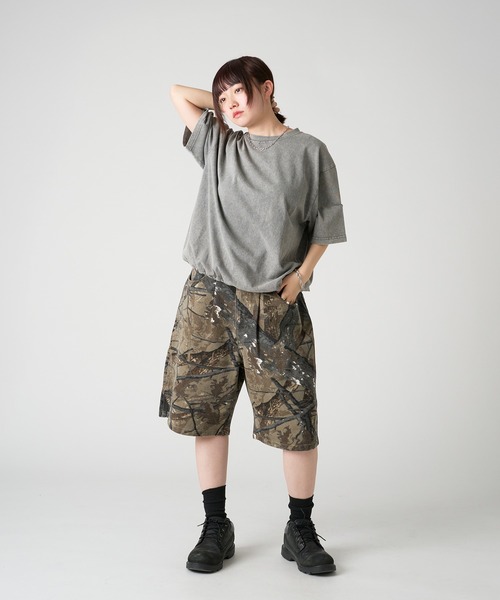 カーゴショーツ　ショーツ　バギーショーツ 00s OLD GAP カーゴ バギーパンツ ハーフ ショーツ 極太 y2k
