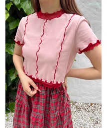 WC | メッシュ切替メロウT(Tシャツ/カットソー)