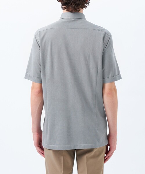 MACKINTOSH PHILOSOPHY(マッキントッシュ フィロソフィー)の「【WEB&一部店舗限定】トロッター オックス/ストライプ スクエアボタンダウン半袖シャツ(シャツ/ブラウス・メンズ・グレー系その他2/ピンク系その他3/ホワイト/チャコールグレー/ブルー/ブルー系その他7・36/40/38/42)」の15枚目の写真