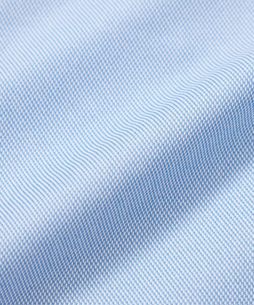 MACKINTOSH PHILOSOPHY（ﾏｯｷﾝﾄｯｼｭ ﾌｨﾛｿﾌｨｰ）の「【WEB&一部店舗限定】トロッター オックス/ストライプ スクエアボタンダウン半袖シャツ（シャツ/ブラウス・メンズ・グレー系その他2/ピンク系その他3/ホワイト/チャコールグレー/ブルー/ブルー系その他7・36/40/38/42）」の8枚目の写真