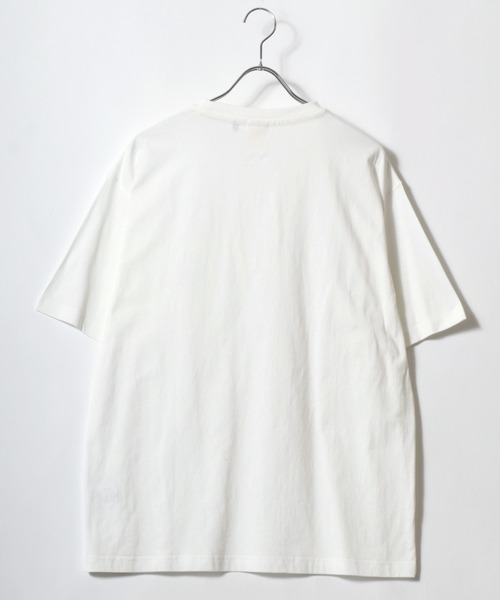 CAPTAIN STAG（キャプテンスタッグ）の「CAPTAIN STAG/キャプテンスタッグ ワンポイントロゴ刺繍 ポケット付 半袖Tシャツ レディース メンズ（Tシャツ/カットソー・メンズ・ブラック/ブルー/ネイビー/ホワイト/グリーン・M/L/LL）」の7枚目の写真