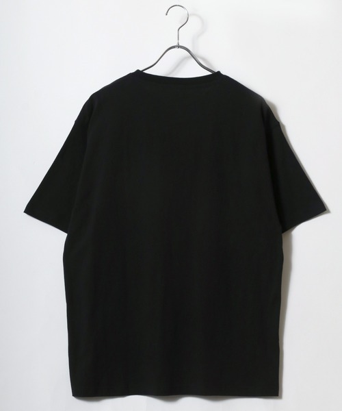 CAPTAIN STAG（キャプテンスタッグ）の「CAPTAIN STAG/キャプテンスタッグ ワンポイントロゴ刺繍 ポケット付 半袖Tシャツ レディース メンズ（Tシャツ/カットソー・メンズ・ブラック/ブルー/ネイビー/ホワイト/グリーン・M/L/LL）」の9枚目の写真