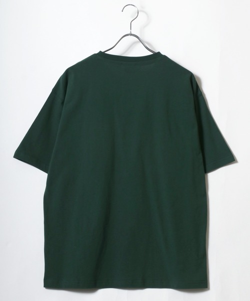 CAPTAIN STAG（キャプテンスタッグ）の「CAPTAIN STAG/キャプテンスタッグ ワンポイントロゴ刺繍 ポケット付 半袖Tシャツ レディース メンズ（Tシャツ/カットソー・メンズ・ブラック/ブルー/ネイビー/ホワイト/グリーン・M/L/LL）」の11枚目の写真