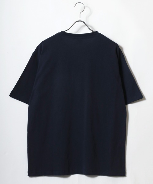 CAPTAIN STAG（キャプテンスタッグ）の「CAPTAIN STAG/キャプテンスタッグ ワンポイントロゴ刺繍 ポケット付 半袖Tシャツ レディース メンズ（Tシャツ/カットソー・メンズ・ブラック/ブルー/ネイビー/ホワイト/グリーン・M/L/LL）」の13枚目の写真