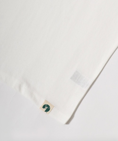 CAPTAIN STAG（キャプテンスタッグ）の「CAPTAIN STAG/キャプテンスタッグ ワンポイントロゴ刺繍 ポケット付 半袖Tシャツ レディース メンズ（Tシャツ/カットソー・メンズ・ブラック/ブルー/ネイビー/ホワイト/グリーン・M/L/LL）」の17枚目の写真