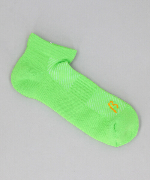 β MEN（ベータメン）の「ネオンカラー アンクルソックス（ソックス/靴下・メンズ・ブラック/ホワイト/グリーン/オレンジ/イエロー・27.0cm）」の3枚目の写真