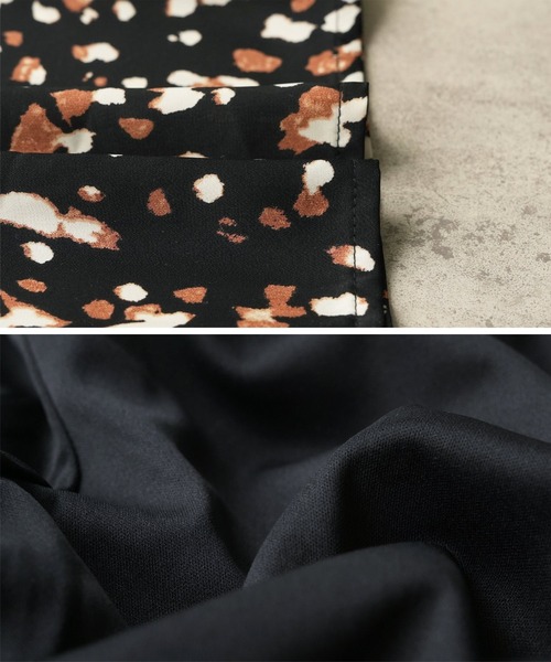 reca（レカ）の「リラクシーレオパード柄パンツ（その他パンツ・レディース・ブラック/テラコッタ・M/L）」の13枚目の写真