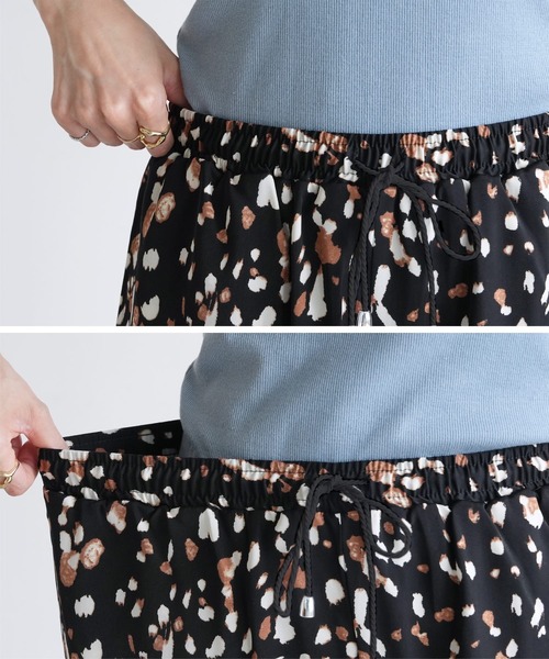 reca（レカ）の「リラクシーレオパード柄パンツ（その他パンツ・レディース・ブラック/テラコッタ・M/L）」の17枚目の写真