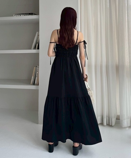 新品未使用　ナイスクラップ シャーリングキャミワンピース one after another NICE CLAUP/【one after another】Back