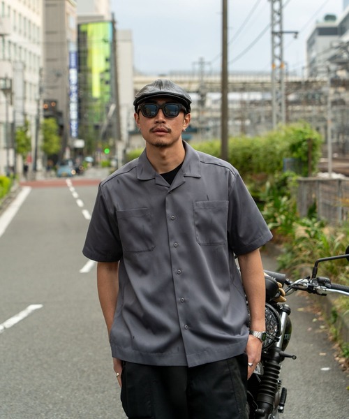FCTY.(エフシーティーワイ)の「ワークショートスリーブシャツ(シャツ/ブラウス・メンズ・ホワイト/グレー・MEDIUM/LARGE)」の11枚目の写真