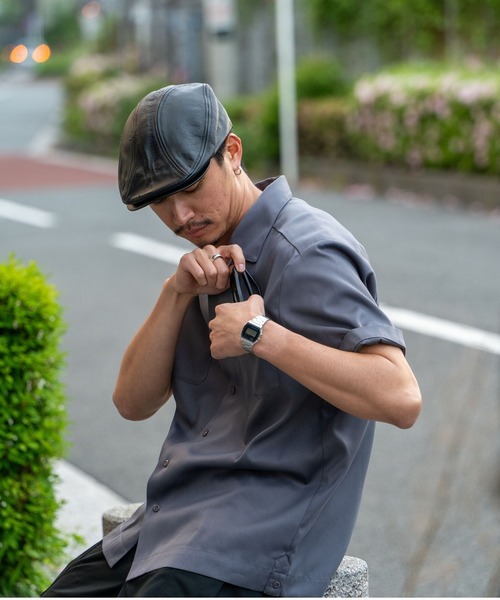 FCTY.(エフシーティーワイ)の「ワークショートスリーブシャツ(シャツ/ブラウス・メンズ・ホワイト/グレー・MEDIUM/LARGE)」の14枚目の写真
