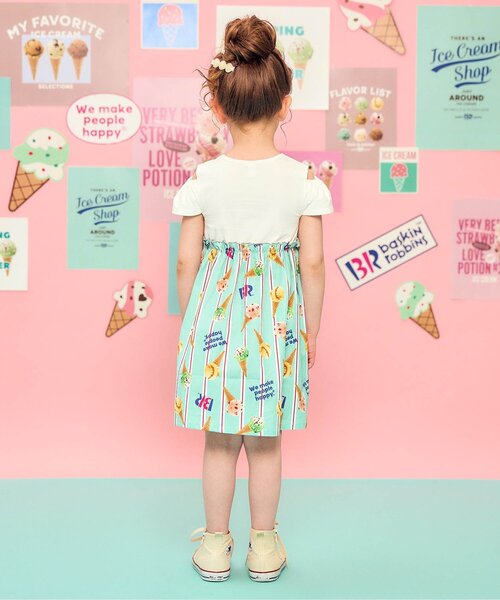 セール】【リンク】サーティワン ドッキングワンピース（ワンピース