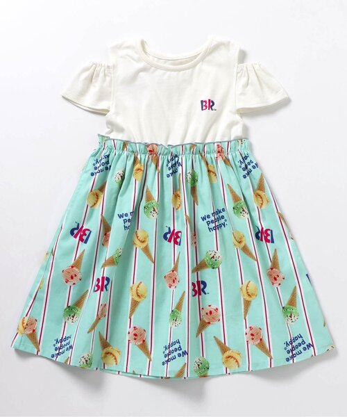 apres les cours（アプレレクール）の「【リンク】サーティワン ドッキングワンピース（ワンピース・キッズ・ミント/ピンク・80/90/100/110/120/130/140）」の15枚目の写真