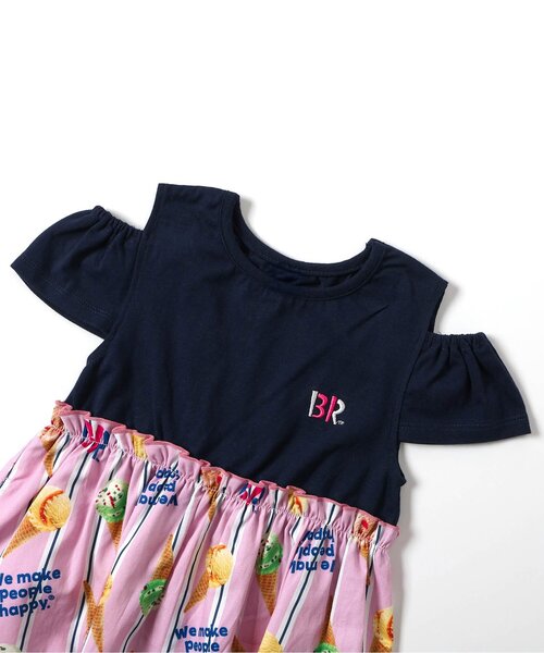 apres les cours（アプレレクール）の「【リンク】サーティワン ドッキングワンピース（ワンピース・キッズ・ミント/ピンク・80/90/100/110/120/130/140）」の21枚目の写真