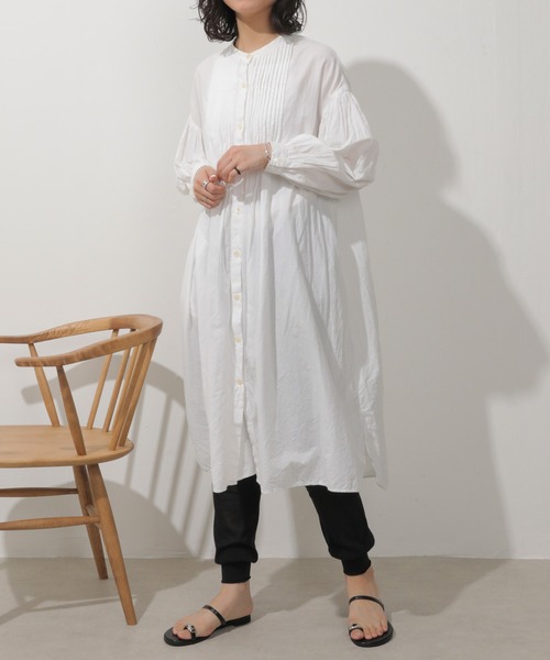 Monocoro toppi（モノコロトッピ）の「ゆったり スリム レギンス リブ メロウ パンツ（レギンス/スパッツ・レディース・アイボリー/ブラック/グレー・フリー）」の13枚目の写真