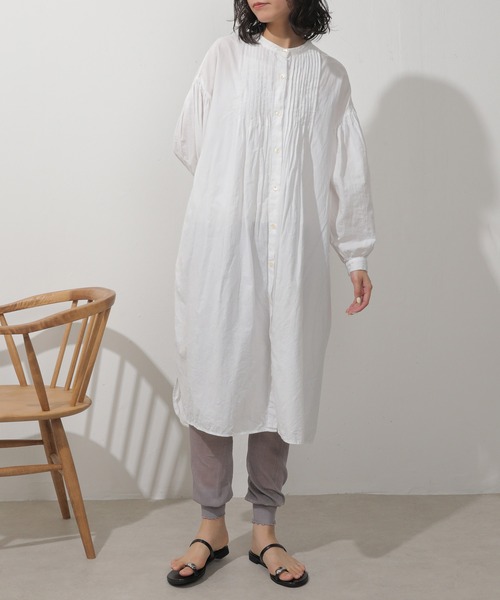 Monocoro toppi（モノコロトッピ）の「ゆったり スリム レギンス リブ メロウ パンツ（レギンス/スパッツ・レディース・アイボリー/ブラック/グレー・フリー）」の18枚目の写真