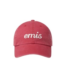キャップ EMIS VINTAGE PIGMENT BALL CAPBLACK VINTAGE LOGO PIGMENT CAP (RENEWAL)-DIMGRAY - EMIS