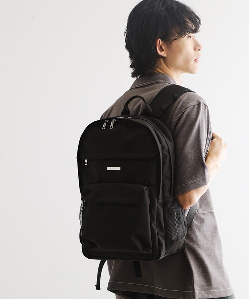 tk.TAKEO KIKUCHI（ティーケータケオキクチ）の「カジュアルバックパック（バックパック/リュック・メンズ・ブラック・00）」の3枚目の写真