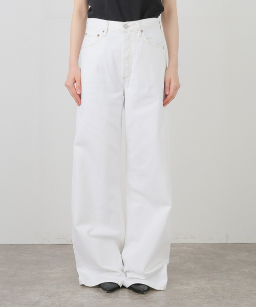 Deuxieme Classe(ドゥーズィエムクラス)の「【AGOLDE / エーゴールドイー】DAME JEAN(その他パンツ・レディース・ホワイト・24/25/26/27)」の3枚目の写真