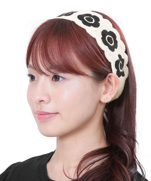 レディースヘアバンド クロッシェデイジー ヘアバンド（ヘアバンド）｜MARY QUANT