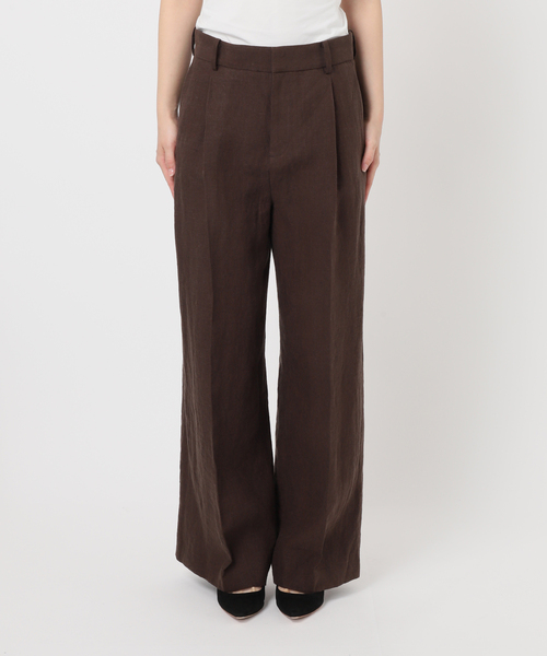 Deuxieme Classe ★現行完売品★*Linen ワイドパンツ Linen ワイドパンツ（スラックス）｜Deuxieme Classe