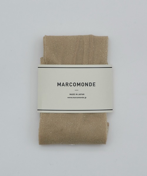 MARCOMONDE(マルコモンド)の「【MARCOMONDE】T25A-006 ラメシアータイツ ”Turkey” pattern 06(タイツ/ストッキング・レディース・ベージュ/ブラック/ダークブラウン/グリーン・FREE)」の9枚目の写真