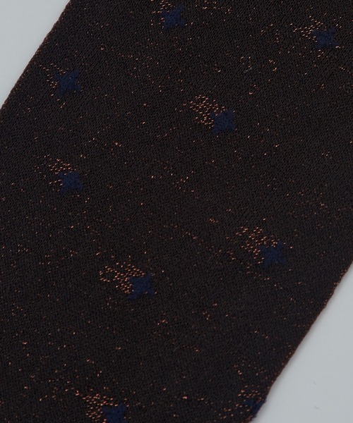 MARCOMONDE(マルコモンド)の「【MARCOMONDE】T25A-006 ラメシアータイツ ”Turkey” pattern 06(タイツ/ストッキング・レディース・ベージュ/ブラック/ダークブラウン/グリーン・FREE)」の6枚目の写真