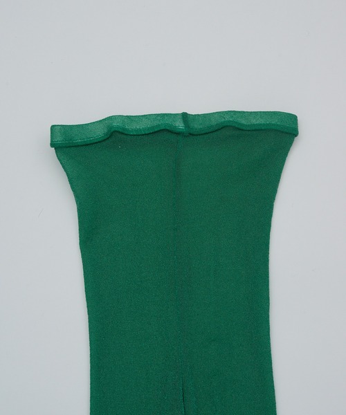 MARCOMONDE(マルコモンド)の「【MARCOMONDE】T25A-006 ラメシアータイツ ”Turkey” pattern 06(タイツ/ストッキング・レディース・ベージュ/ブラック/ダークブラウン/グリーン・FREE)」の14枚目の写真