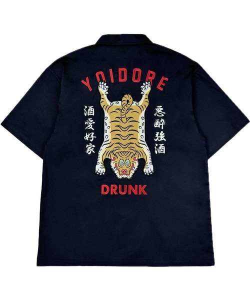 JACKROSE(ジャックローズ)の「YOIDORE 酔虎 シャツ(シャツ/ブラウス・メンズ・ブラック・M/L/XL)」の1枚目の写真
