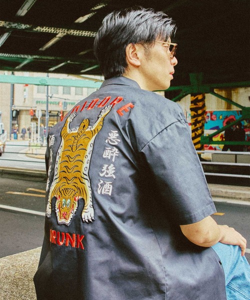 JACKROSE(ジャックローズ)の「YOIDORE 酔虎 シャツ(シャツ/ブラウス・メンズ・ブラック・M/L/XL)」の15枚目の写真