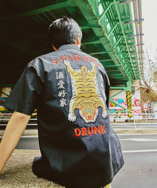 JACKROSE(ジャックローズ)の「YOIDORE 酔虎 シャツ(シャツ/ブラウス・メンズ・ブラック・M/L/XL)」の14枚目の写真