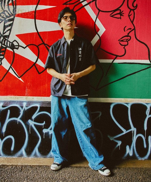 JACKROSE(ジャックローズ)の「YOIDORE 酔虎 シャツ(シャツ/ブラウス・メンズ・ブラック・M/L/XL)」の11枚目の写真