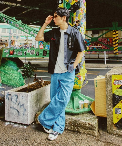 JACKROSE(ジャックローズ)の「YOIDORE 酔虎 シャツ(シャツ/ブラウス・メンズ・ブラック・M/L/XL)」の9枚目の写真