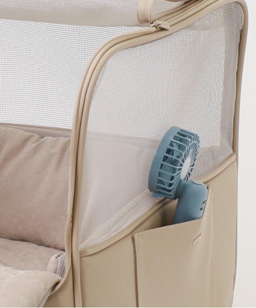 スクエアメッシュドライブベッド【収納・撥水加工・飛び出し防止リード