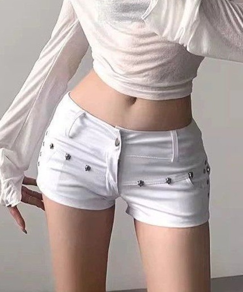 MARK & LONA 波模様 スカル ショートパンツ MARK & LONA 波模様