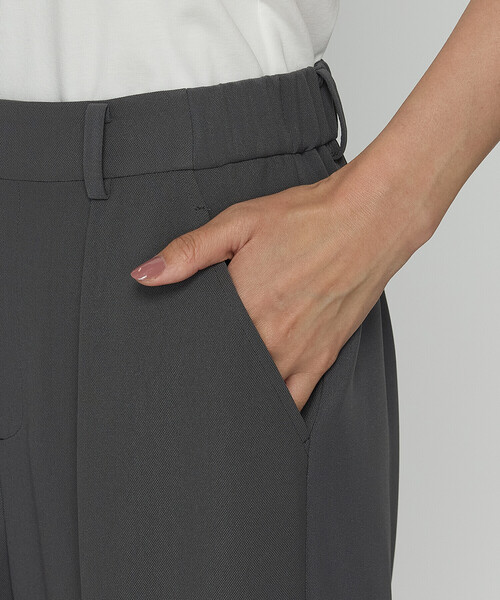 COMME CA（コムサ）の「【セットアップ対応】ストレッチカラミ パンツ（その他パンツ・レディース・グレー/グレイッシュベージュ/チャコール・11号/9号/7号）」の10枚目の写真