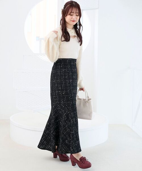 MAJESTIC LEGON(マジェスティックレゴン)の「リボンヒールローファー(ローファー・レディース・ブラック/ブラック系その他/ボルドー・SMALL/MEDIUM/LARGE/X-LARGE)」の11枚目の写真