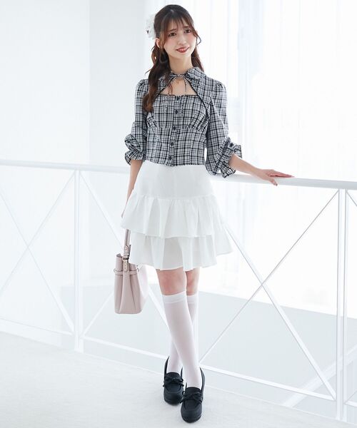 MAJESTIC LEGON(マジェスティックレゴン)の「リボンヒールローファー(ローファー・レディース・ブラック/ブラック系その他/ボルドー・SMALL/MEDIUM/LARGE/X-LARGE)」の21枚目の写真