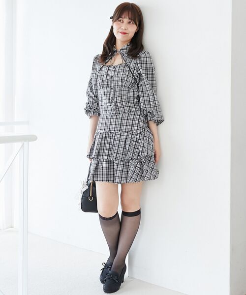 MAJESTIC LEGON(マジェスティックレゴン)の「リボンヒールローファー(ローファー・レディース・ブラック/ブラック系その他/ボルドー・SMALL/MEDIUM/LARGE/X-LARGE)」の22枚目の写真