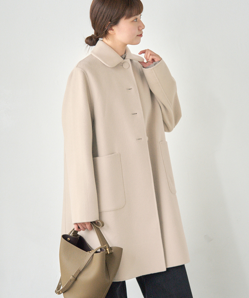美品　IENA イエナ　アイボリー　コート　レディース Super160 3wayコート（その他アウター）｜IENA（イエナ）の