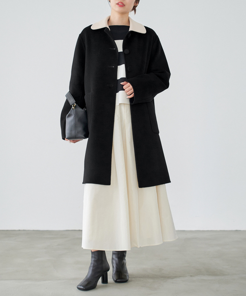 IENA(イエナ)の「Super160 3wayコート(その他アウター・レディース・ベージュ/ブラック・38/36)」の11枚目の写真