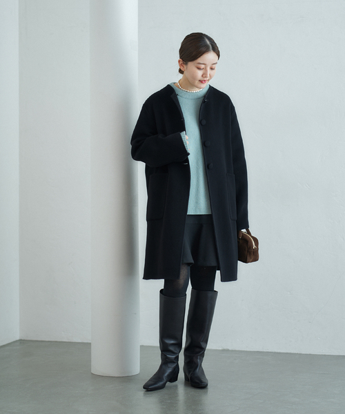 IENA(イエナ)の「Super160 3wayコート(その他アウター・レディース・ベージュ/ブラック・38/36)」の22枚目の写真