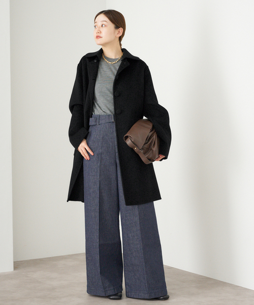 IENAコート IENA アウター アセテートコットンショートコート◇ : ZOZOTOWN