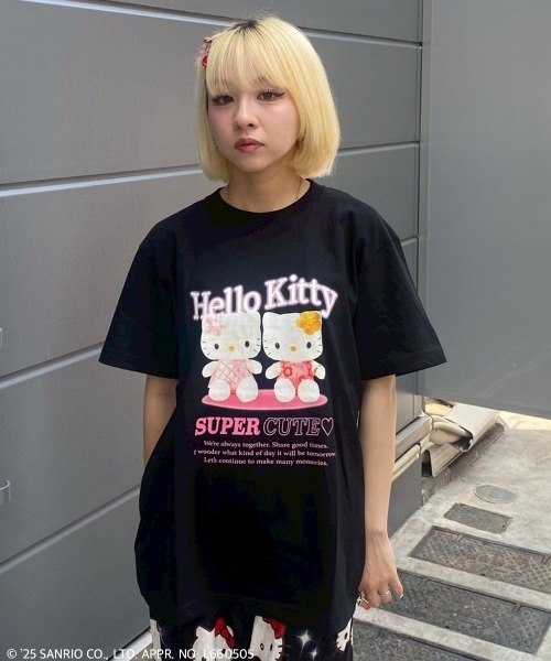 セール】【HELLO KITTY】SUPER CUTE Tシャツ（Tシャツ