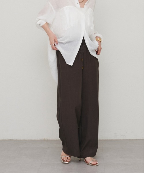 cotohaナチュラルダンプインフレートパンツ　ナチュラル JOURNAL STANDARD LUXE（ジャーナルスタンダード ラックス）の