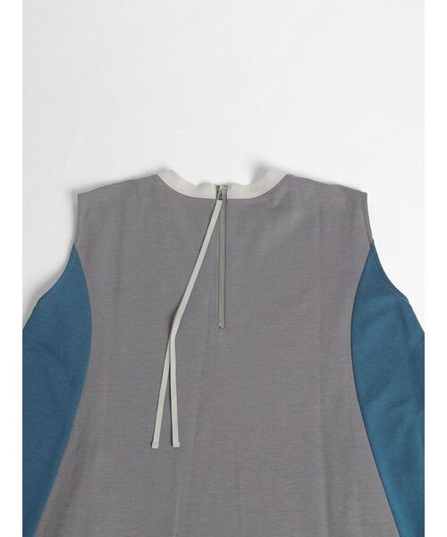 :ETHROF(イーサオブ)の「COLOR SCHEME SLEEVELESS ONE-PIECE(ワンピース・レディース・チャコール/グレー/ブラック・FREE)」の22枚目の写真