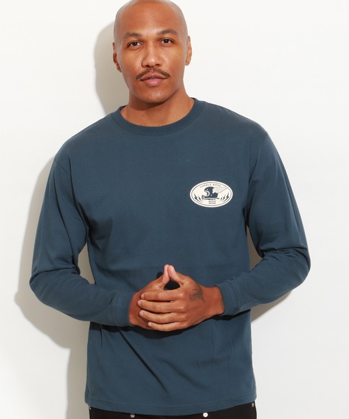 ROTAR（ローター）の「JUMBLE BASE Helmet LS Tee（Tシャツ/カットソー・メンズ・ブルー系その他/スミクロ/ホワイト系その他・MEDIUM/SMALL/X-LARGE/LARGE）」の4枚目の写真