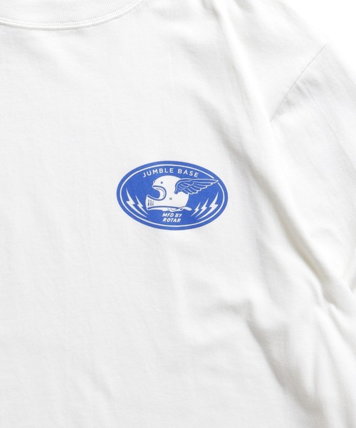 ROTAR（ローター）の「JUMBLE BASE Helmet LS Tee（Tシャツ/カットソー・メンズ・ブルー系その他/スミクロ/ホワイト系その他・MEDIUM/SMALL/X-LARGE/LARGE）」の6枚目の写真
